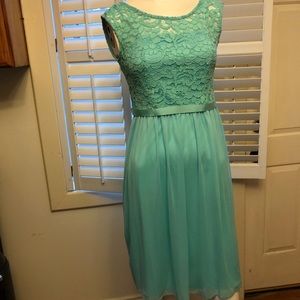 David’s bridal bridesmaid dress